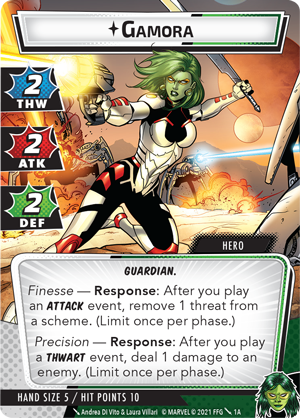 Marvel Champions : The Card Game - Gamora Hero Pack